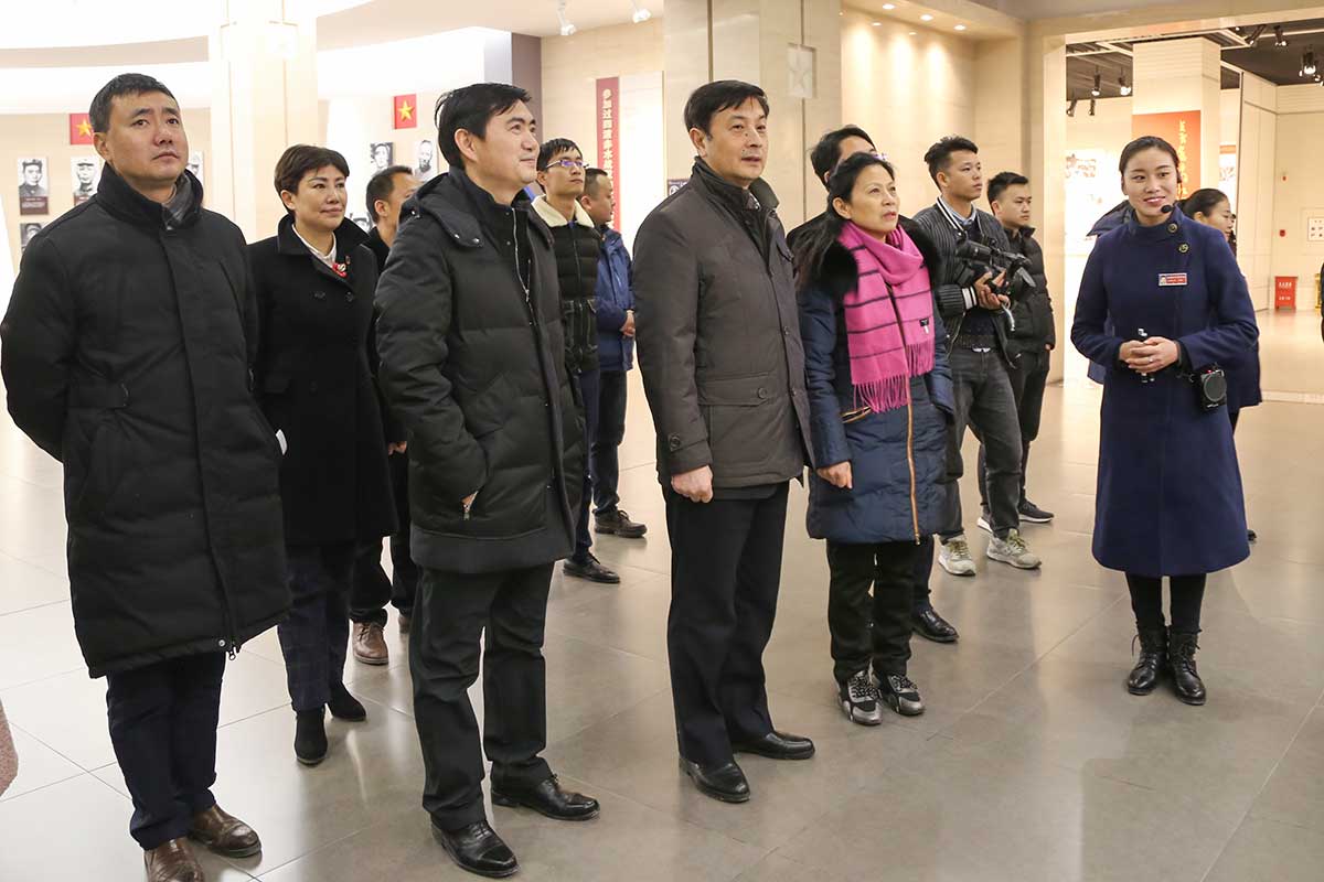 全国红色旅游工作协调组到我县调研