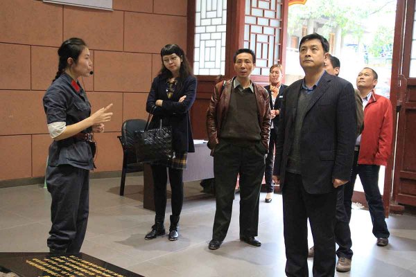 全国红办副巡视员王树茂视四渡赤水博物馆群