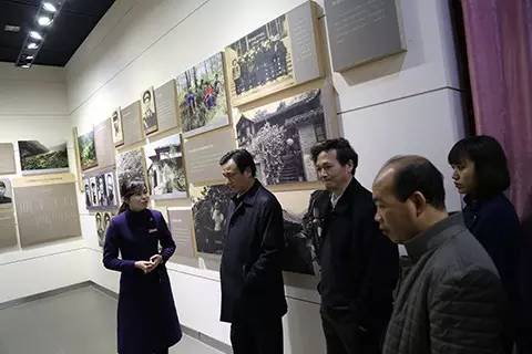 中国井冈山干部学院常务副院长梅黎明赴土城考察红色旅游