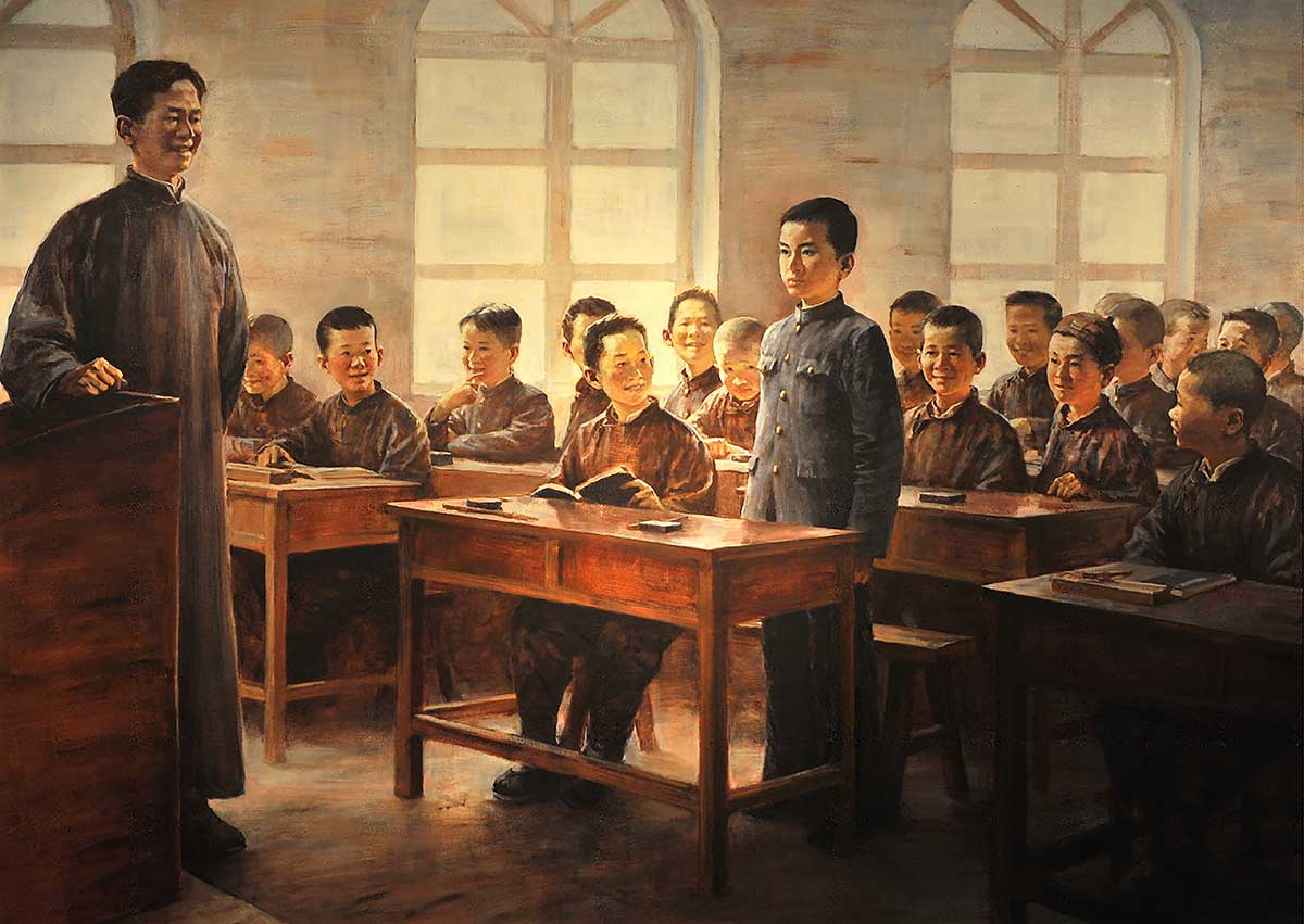 《周恩来生平业绩展》｜离别故土 北上东渡求学