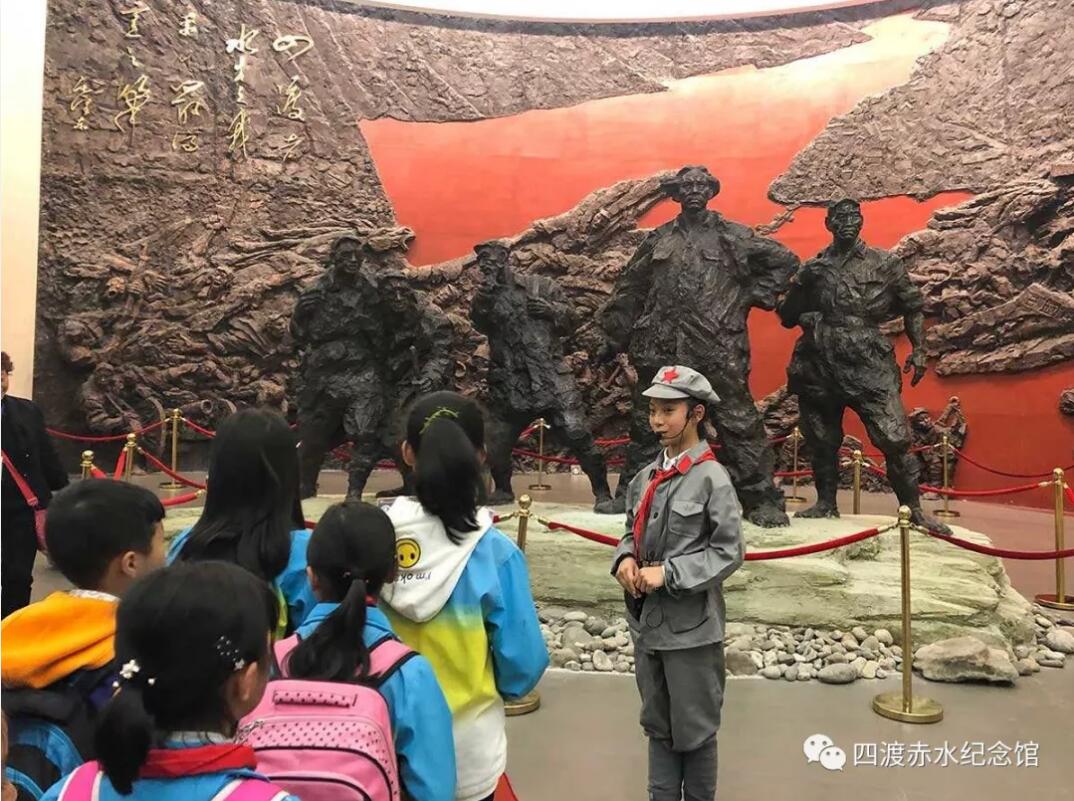 我馆又迎来了小小讲解员