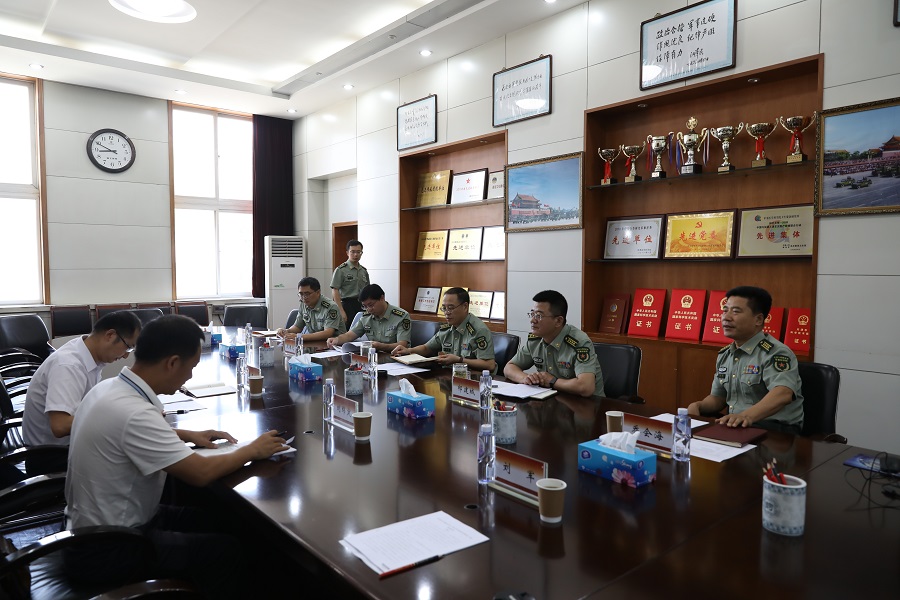 我馆将与天津卫勤保障技术研究所共建共享教育基地