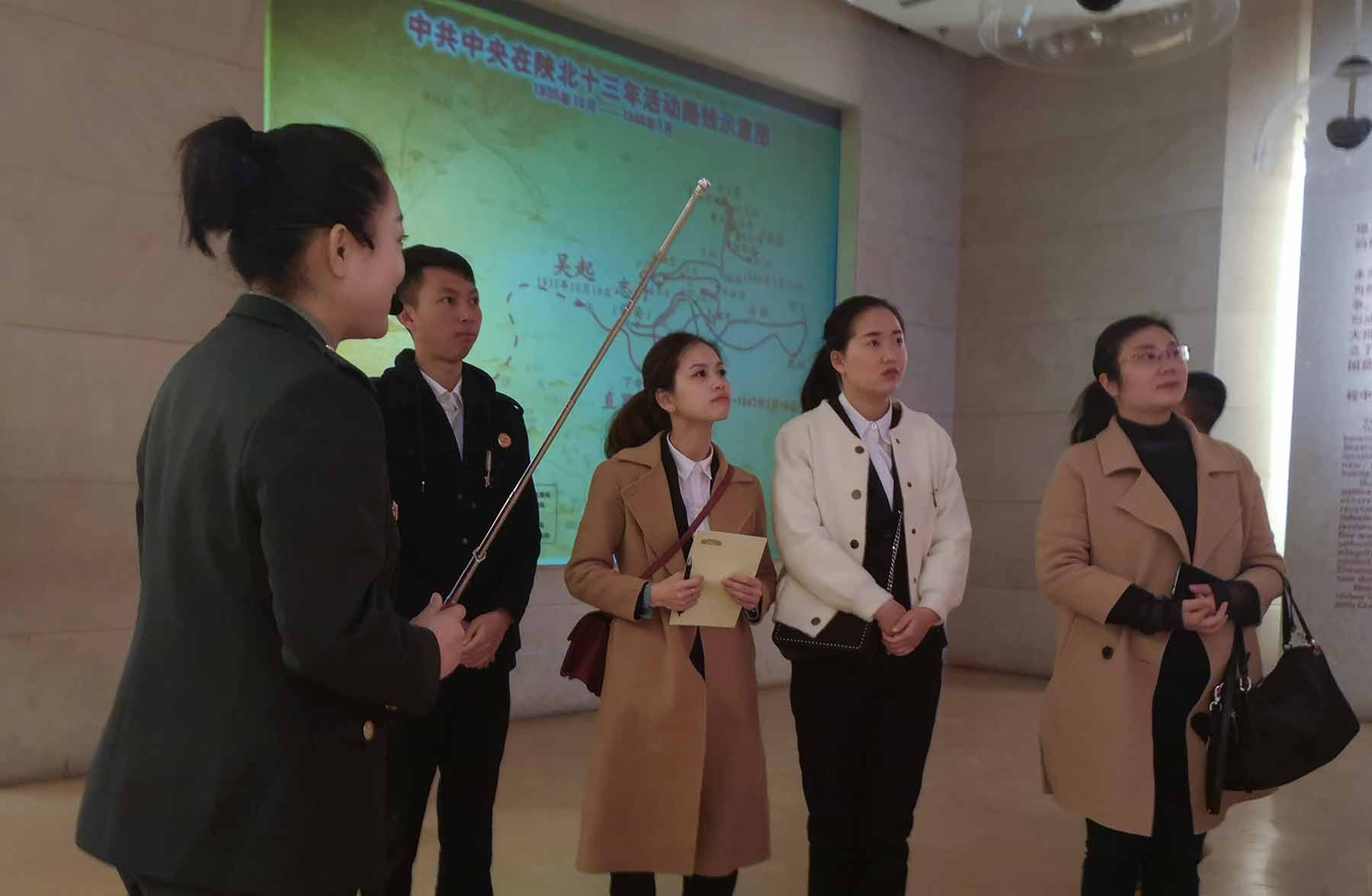 我馆讲解员到延安考察学习